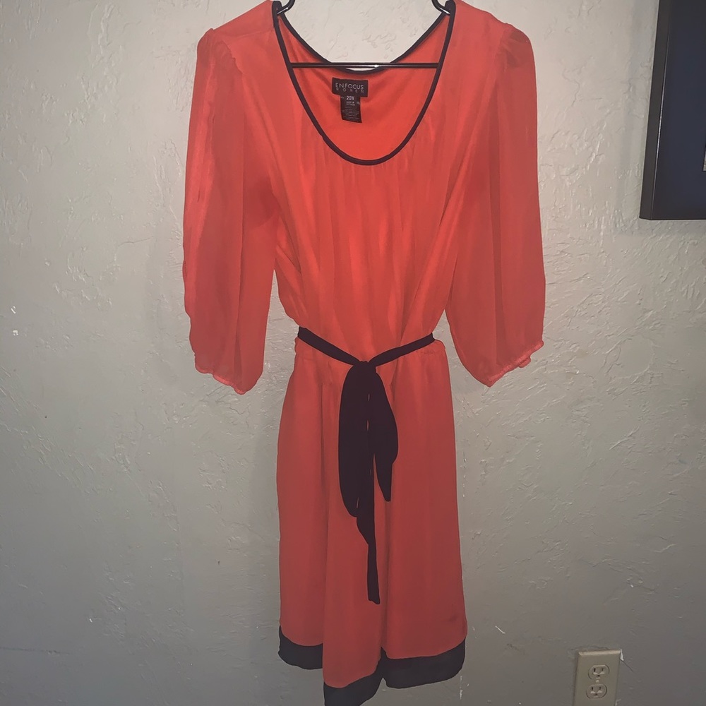ENFOCUS WOMEN Orange Dress 🍊🟠🧡